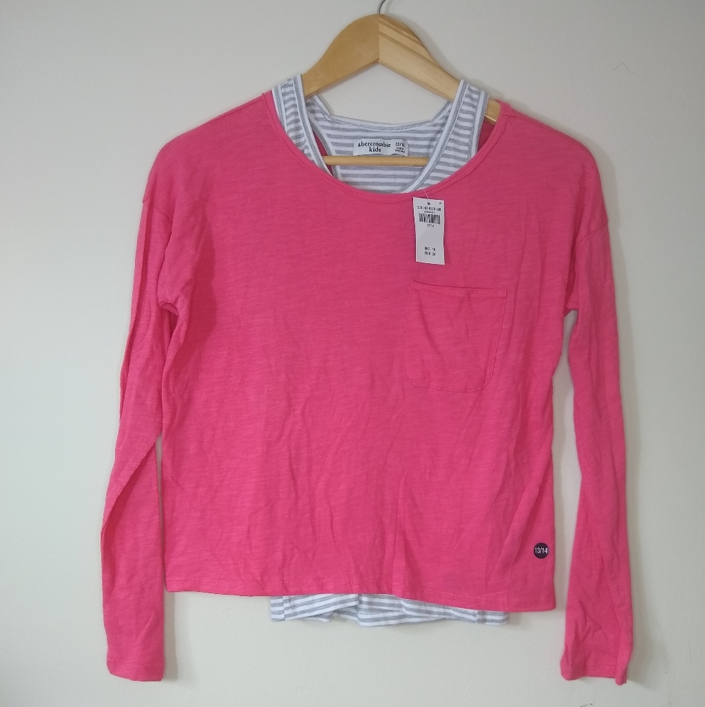 Abercrombie Kids Layered Long Sleeve Shirt